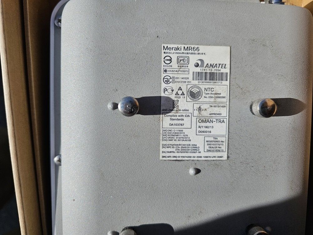 MERAKI ACCESS POINT