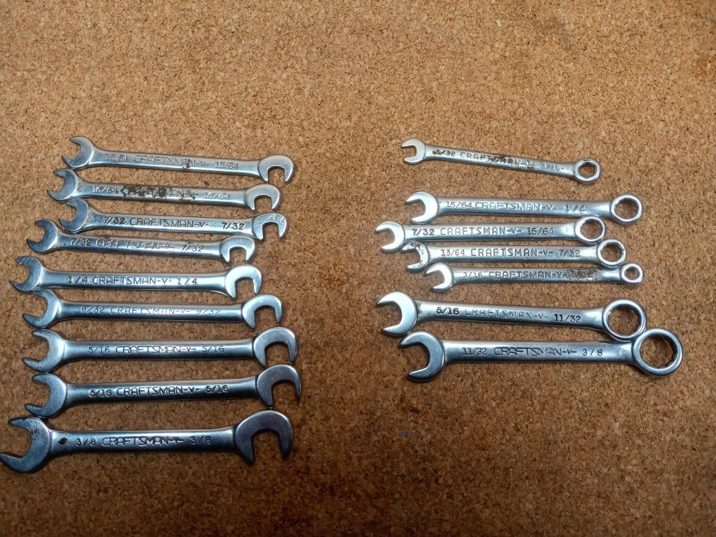 Craftsman Midget And Ignition Wrenches