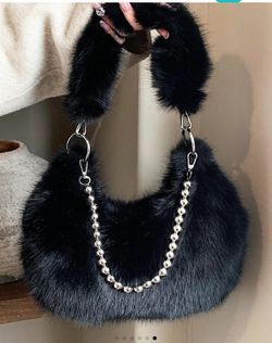 Furry Handbag