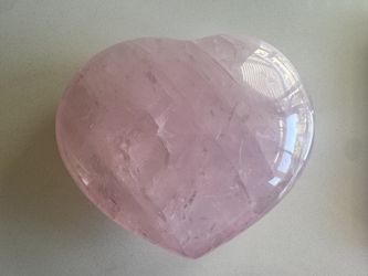 60.81 Oz Rose Quartz Heart