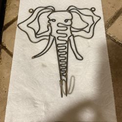 Metal Hanging Elephant Hook