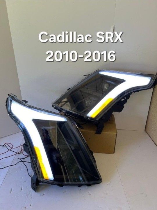 Cadillac SRX 2010-2016 Headlights Halogen