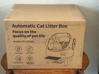 New self cleaning automatic cat litter box