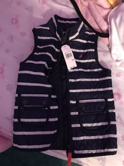 Nautical girls vest size 4