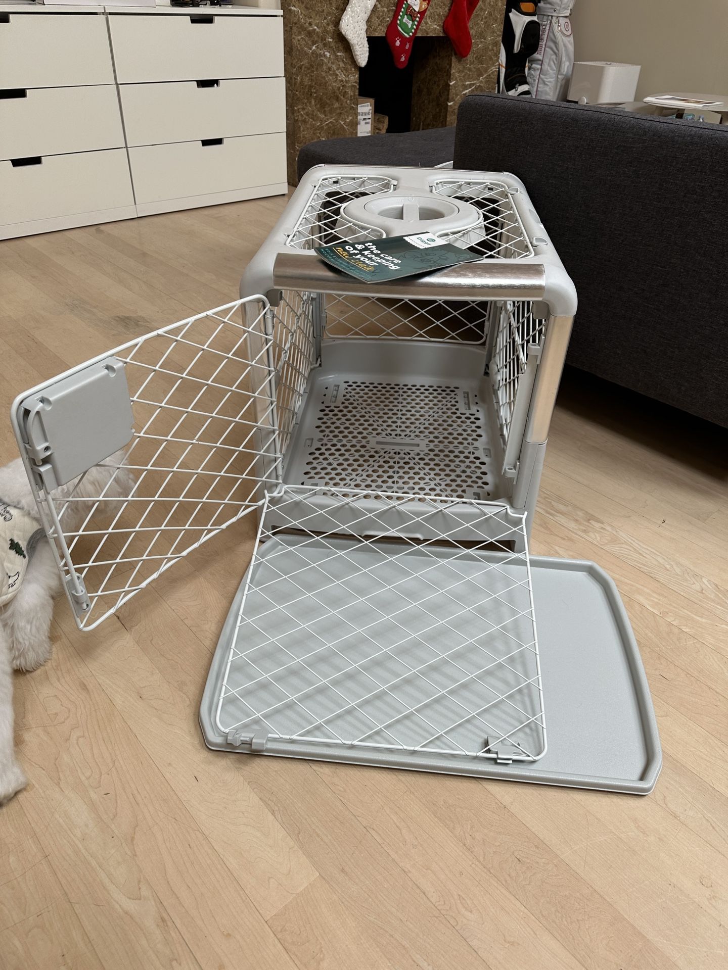 Digs Revol Ash Small Crate for Dogs