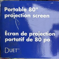 80” Portable Projection Screen