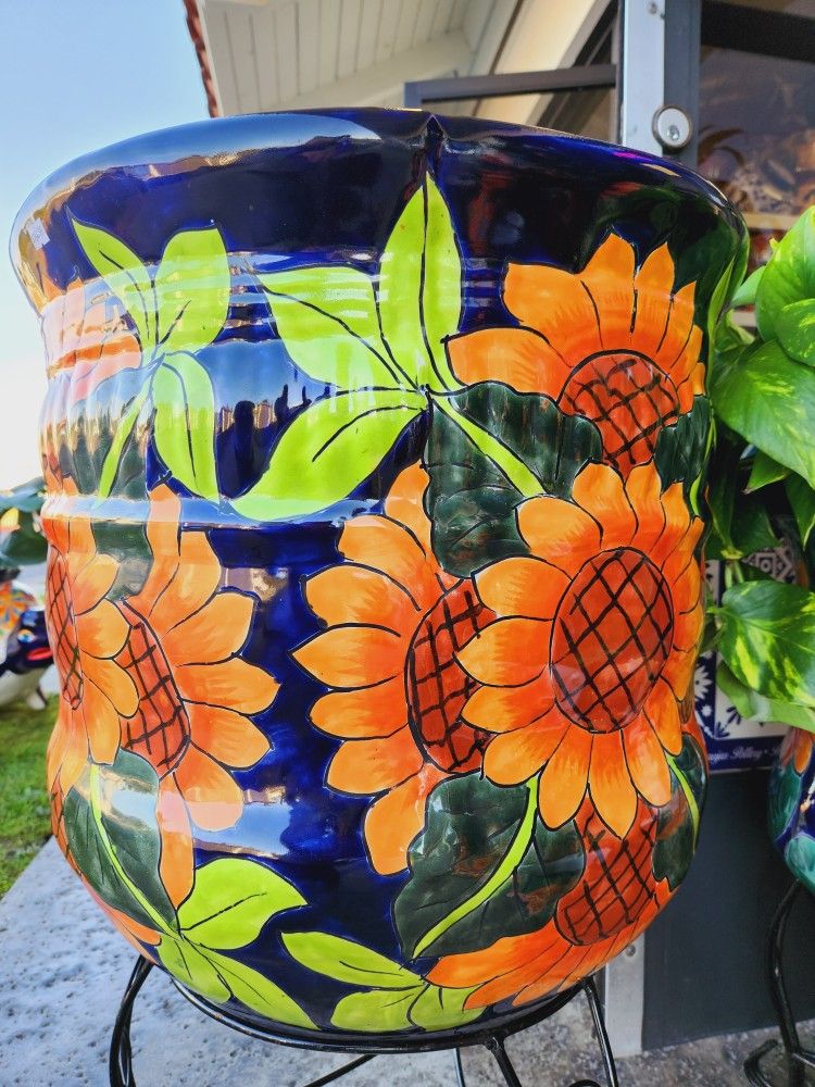 ✨️🪴Talavera Pot 🌻Maceta XL 19\