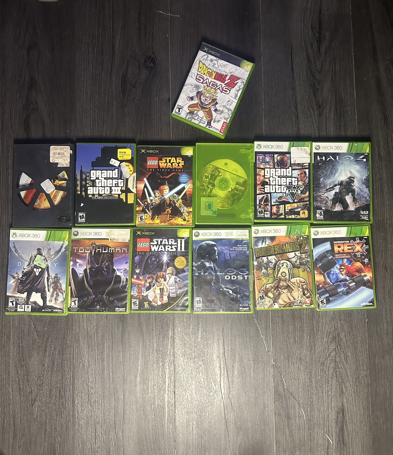 Xbox 360 Video game Lot Bundle