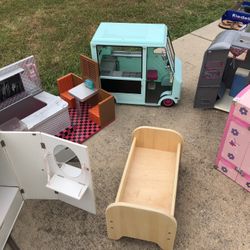 Doll 18 Inch American Girl Items 