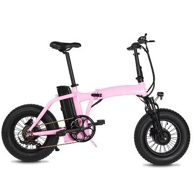 Folding E Bike Dual Motor 20 X 4 Fat Tire 48v 700w Dual Motor