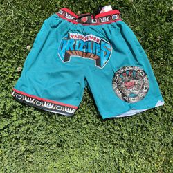 Grizzlies Just Don Shorts 
