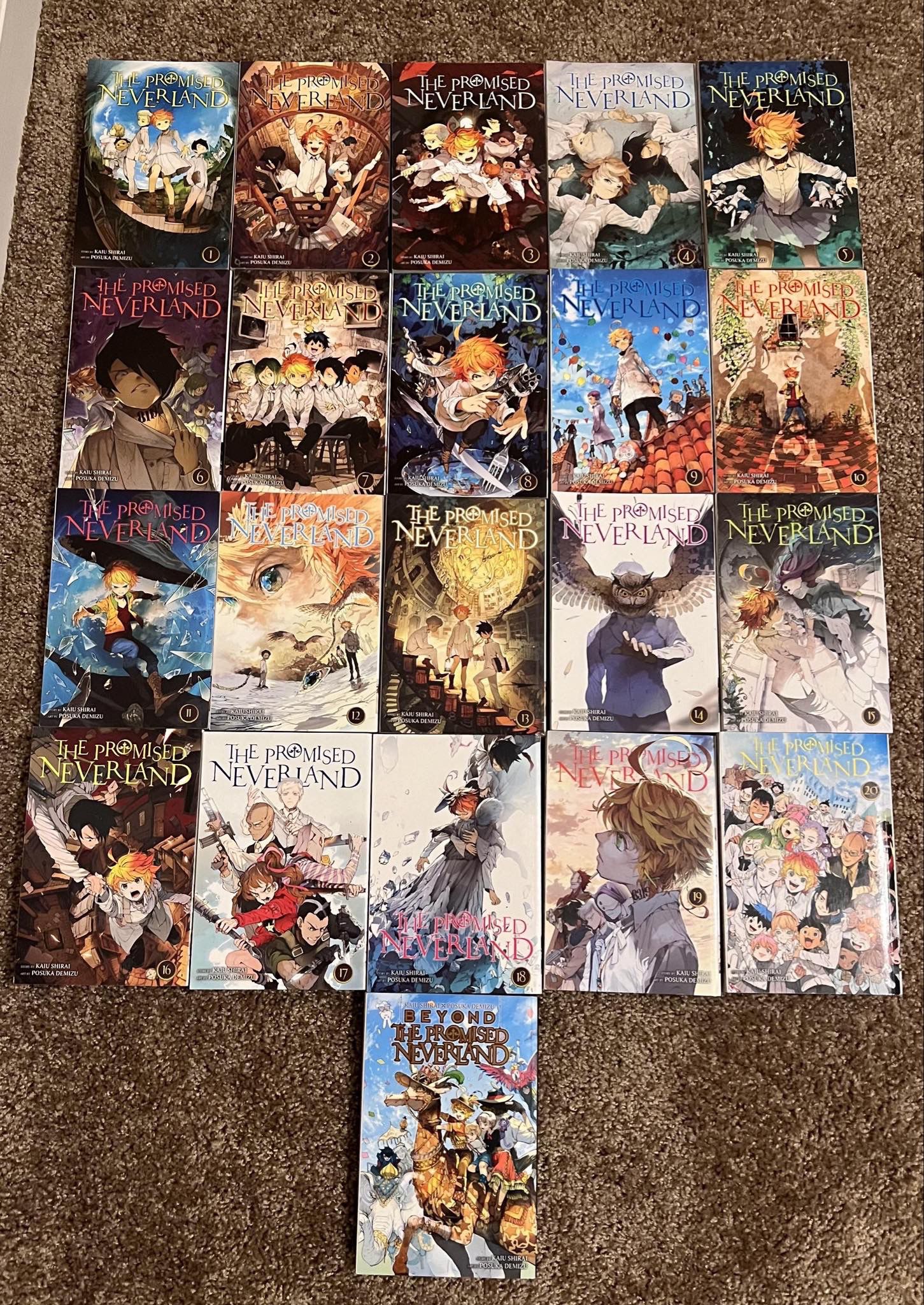Manga Promised To Neverland