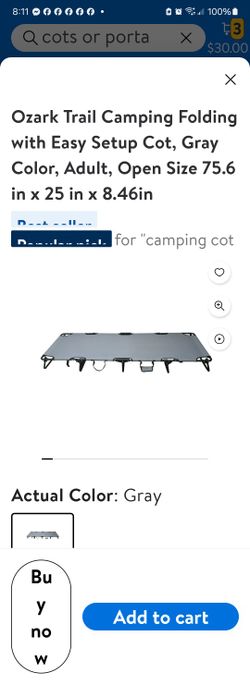 Cots Have About 8 For $40.00 Each