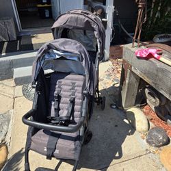 Zoe Dbl Tandem Stroller 