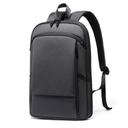 Leather Men Business Waterproof 15.6" Laptop Backpack Fashion Male Classic Fashion Travel Moto&Biker Light Scalable Shoulder Bags