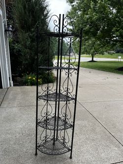 Five Tiered Corner Rack