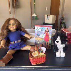 American Girl Doll Saige Lot