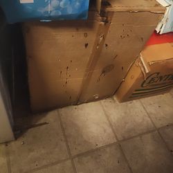 Stainless Steel Microwave Still In A Box