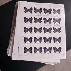 500 Non Machinable Surcharge Stamps - Colorado Hairstreak