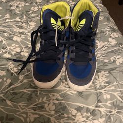 Man Shoes Brand Adidas’s Color Blue Size 10
