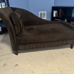 Brown Klaussner Chaise Lounge