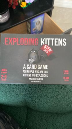 Exploding kitten card game