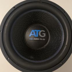 ATG 15in Subwoofer 