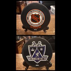 L.A. Kings Official NHL Hockey Puck Made in Slovakia 