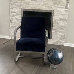 Blue Accent Chair