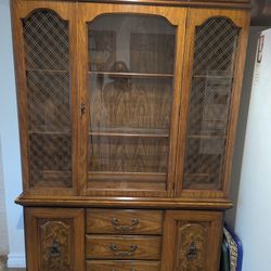 Wood China Cabinet