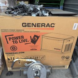 listing. (2)Generac 7223 14kW Guardian Home Backup Standby Generator NEW IN BOX