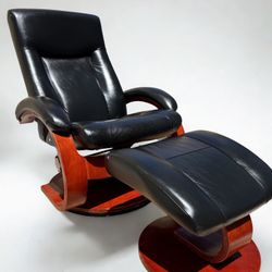 Recliner And Ottoman Set 