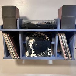 Turntable & Vinyl Console