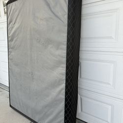 Full Size Spring Box Dimensions: 74”x 53” Thickness: 8 inches Great work In good condition