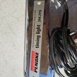 Vintage Penske Chrome Inductive Timing Light ((contact info removed)) Mechanics Tool USA Made, EXCELLENT WORKING CONDITION 