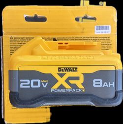 Dewalt 20v xr battery 8Ah powerpack