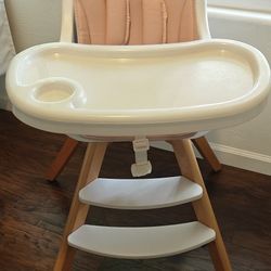 High Baby Leather Chair 3 In 1