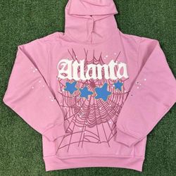 Size Medium Pink Atlanta Hoodie 