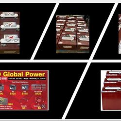 Baterías De Golf Car Nuevas 6 Volt Modelo Trojan