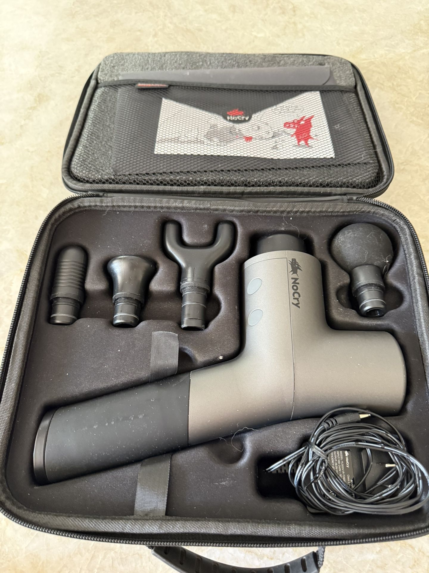 NoCry Professional Deep Tissue & Muscle Massage Gun
