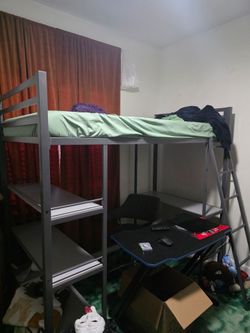 Twin loft bed