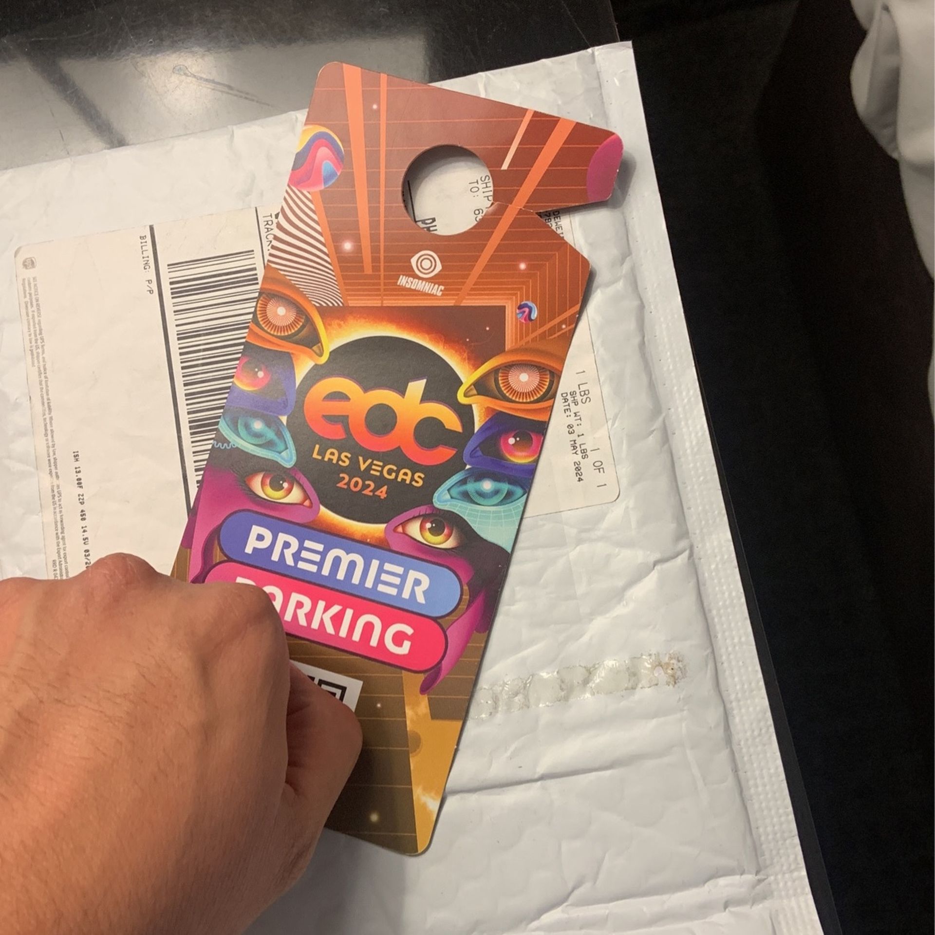 EDC PREMIER PARKING PASS 