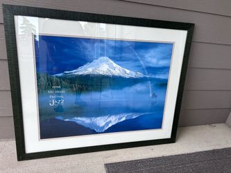1998 Mt Hood Jazz Festival framed poster