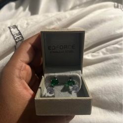 Edforce Stainless Steel Earrings
