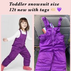 Snow bib 12 Months New $20 🙅🏻‍♀️ Firm Pick Up Only Cash Or Zelle 