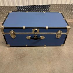 Storage chest on wheels easy to pull around.30 “ wide , 16” depth, 13 1/2 “ high $50