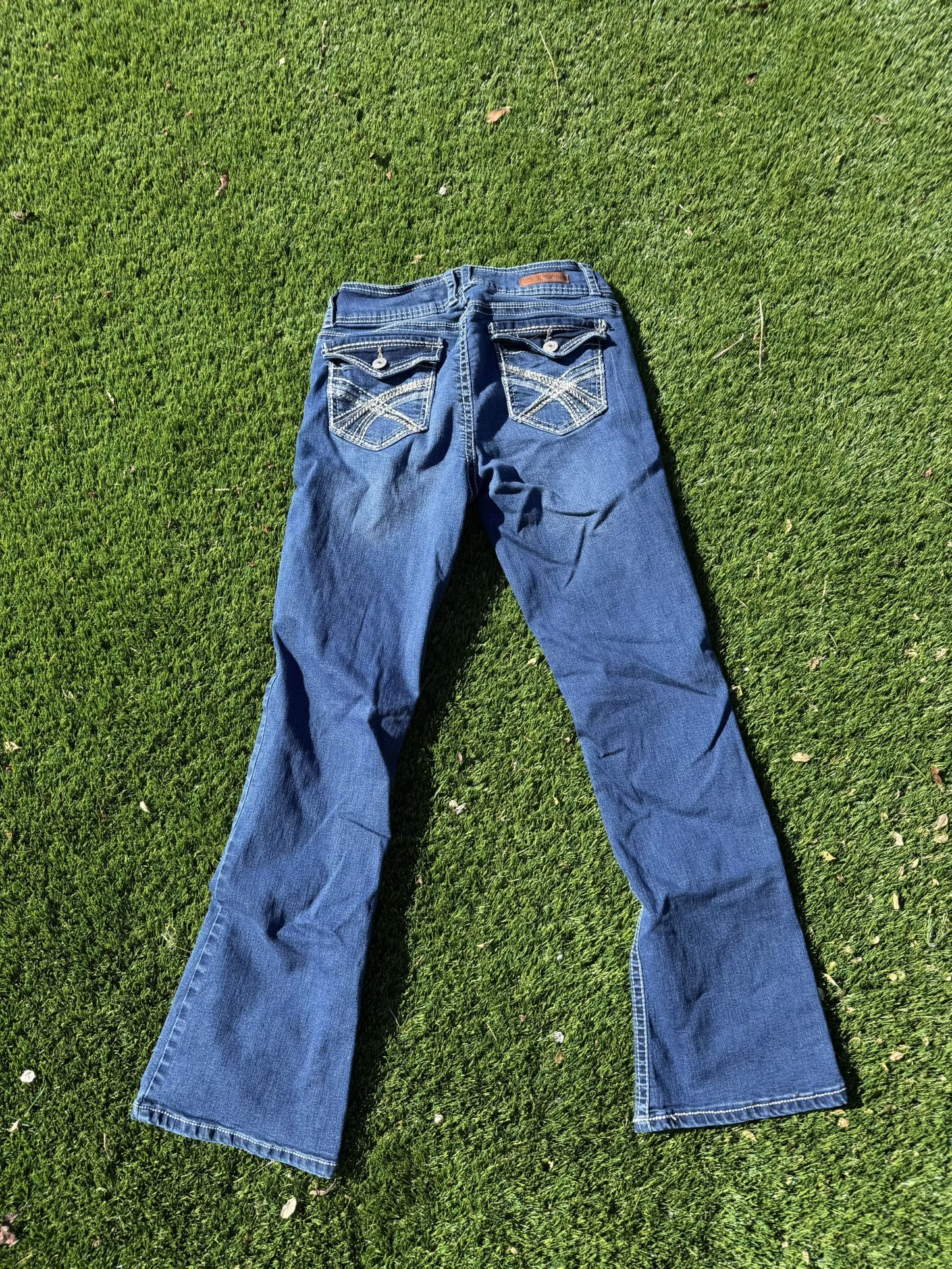 y2k wallflower flared women’s jeans