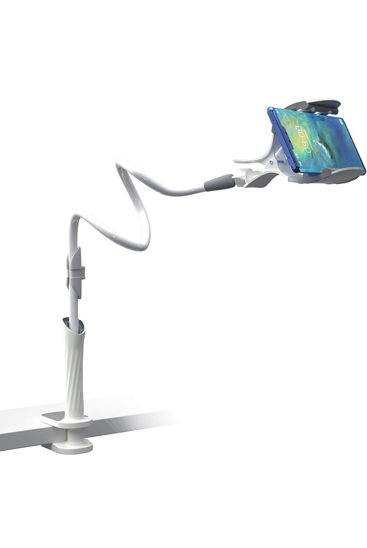 Phone Holder Flexible 360°Rotation Cellphone Stand Mount Clip Long Arm Lazy Bracket Mount 3.5-6.9In