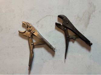 Vintage USA Locking Pliers Set (Vise-Grips & Lever Jaw)