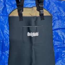 Hodgman Neoprene Stockingfoot Chest Waders Size ML, Used, For Surf Fishing, Fly Fishing Etc